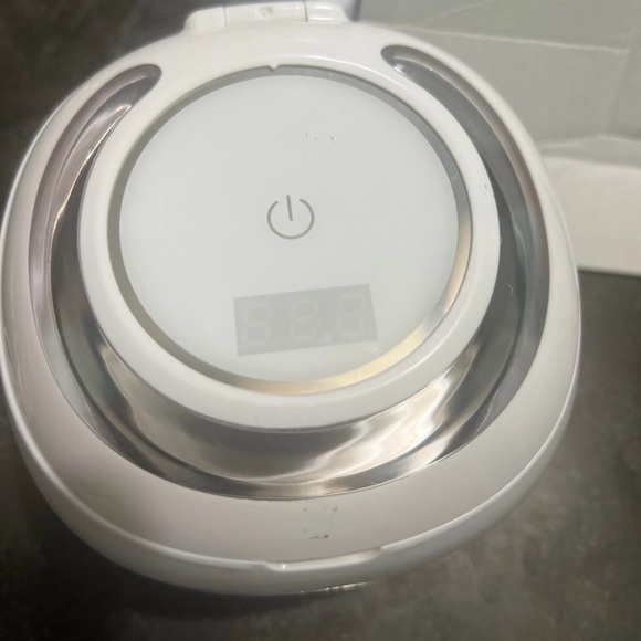 HIWILL Ultrasonic Cleaner White and Purple - Picture 2 of 7